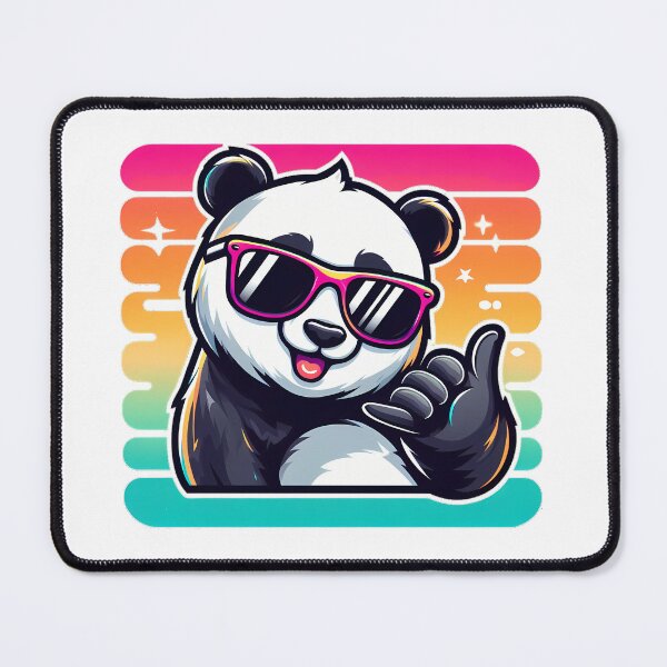 Item preview, Panda Skater Hang Loose designed and sold by Kittyzens.
