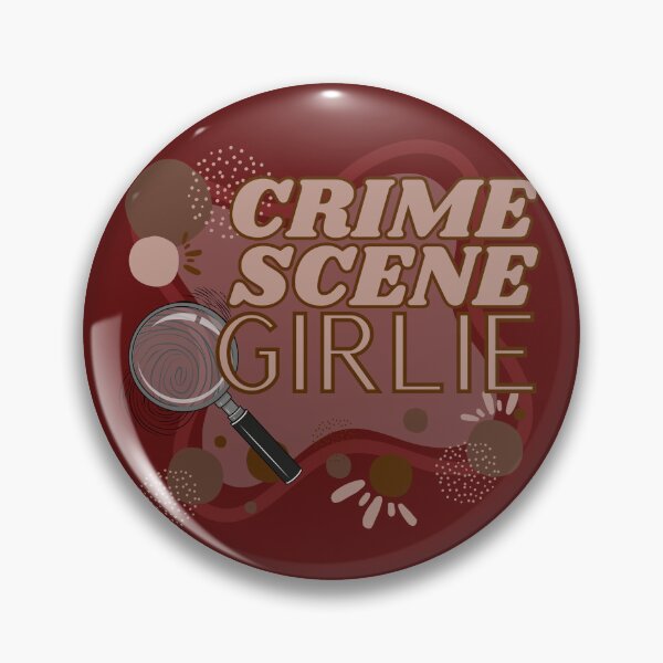 Item preview, Crime Scene Girlie Sticker designed and sold by SceneOfTheCrime.