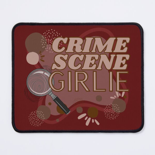 Item preview, Crime Scene Girlie Sticker designed and sold by SceneOfTheCrime.