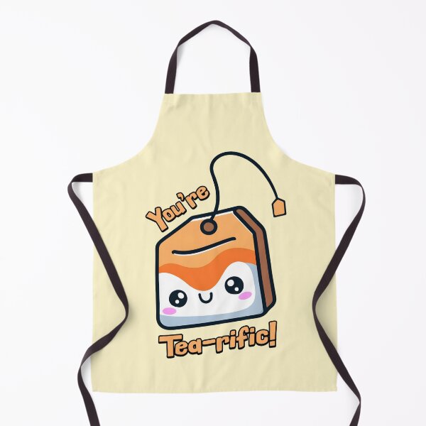 Item preview, You're Tea-rific Cute Tea Bag Cartoon designed and sold by PMCreative.