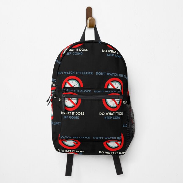Item preview, DON'T WATCH THE CLOCK, DO WHAT IT DOES, KEEP GOING designed and sold by QBEKART.