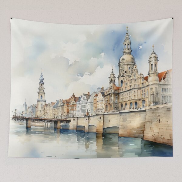 Item preview, Dresden's Elegance in Watercolor designed and sold by KatVik-Design.