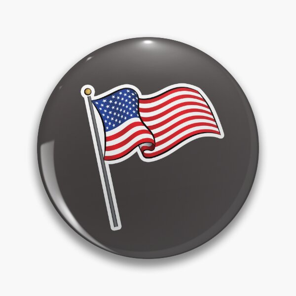 Item preview, Beautifully Waving American Flag designed and sold by dzmart.