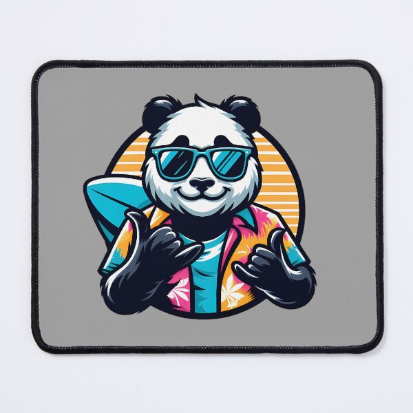 Item preview, Panda Skater Hang Loose designed and sold by Kittyzens.