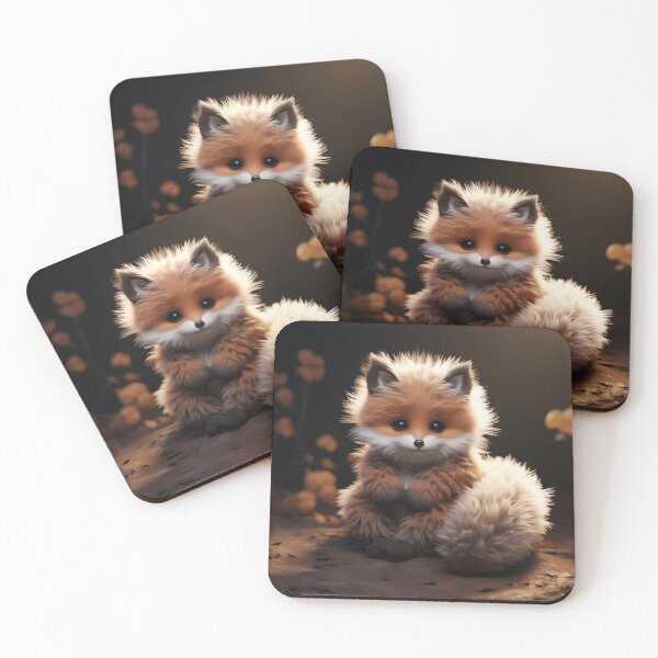 Item preview, Adorable Fluffy Fox designed and sold by Manimilo.