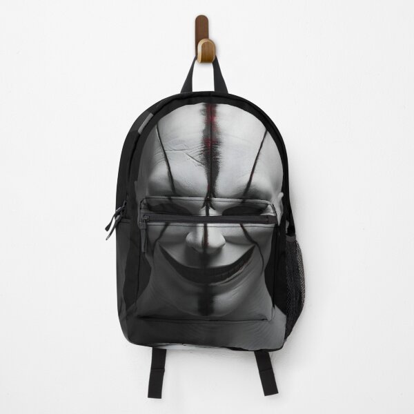 Item preview, A scary white mask designed and sold by AI-Only Creations.
