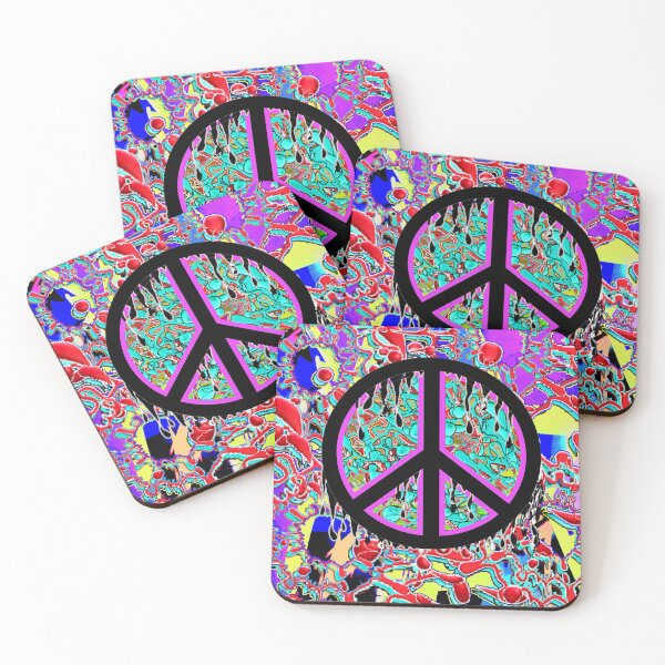 Item preview, peace piece colours  designed and sold by LowEndGraphics.