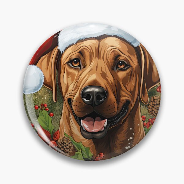 Artikelvorschau, Rhodesian Ridgeback Weihnachten entworfen und verkauft von Arthoughts.