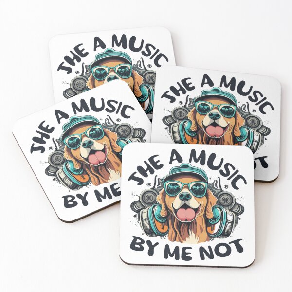 Item preview, Music Lover DOG T-shirt  designed and sold by HBZ-DESIGN.
