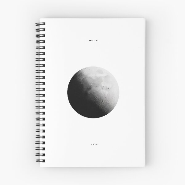 Item preview, Moon Face. Minimalist moon poster designed and sold by EziaDesign.