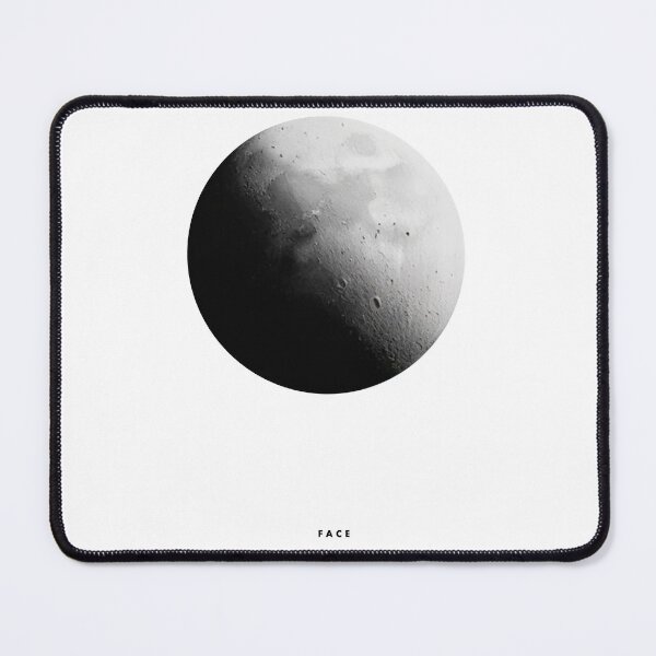 Item preview, Moon Face. Minimalist moon poster designed and sold by EziaDesign.