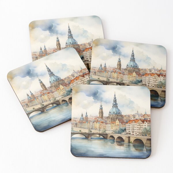 Item preview, Dresden: Luminescence in Aquarelle designed and sold by KatVik-Design.