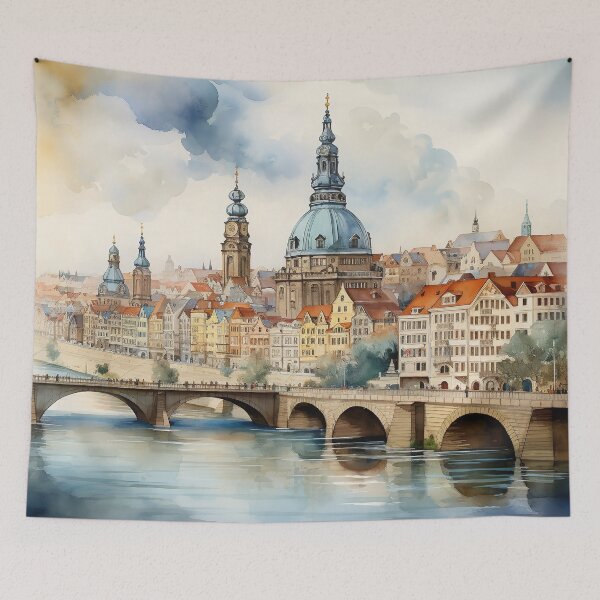 Item preview, Dresden: Luminescence in Aquarelle designed and sold by KatVik-Design.