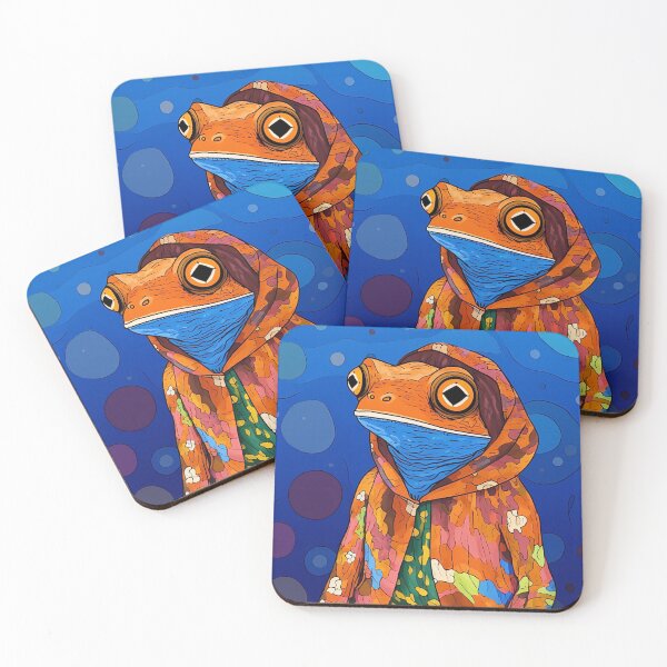 Item preview, Funky Frog: Psychedelic Street Art Extravaganza designed and sold by EnchantArtCo.