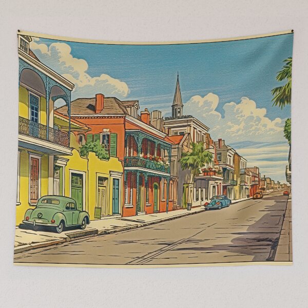 Item preview, New Orleans Streets designed and sold by Youwanttthis.