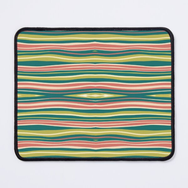 Item preview, Pattern Fun Stripes Green Pin designed and sold by AOCollections.