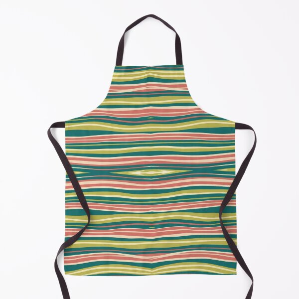 Item preview, Pattern Fun Stripes Green Pin designed and sold by AOCollections.