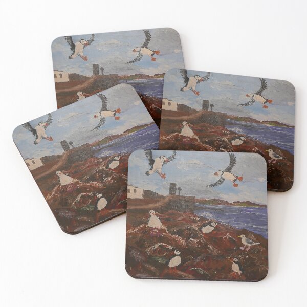 Item preview, Puffins Landing designed and sold by Casimirasart.