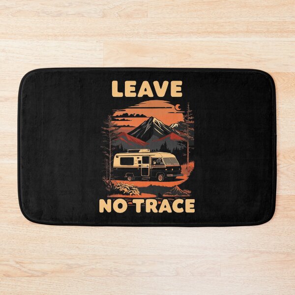 Item preview, Leave no Trace Wild Camping Motto for Campers designed and sold by wingstar.