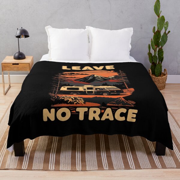 Item preview, Leave no Trace Wild Camping Motto for Campers designed and sold by wingstar.