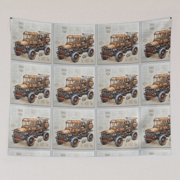 Item preview, Project cachivache design da vinci cyberpunk truck design designed and sold by Josefbaillo.