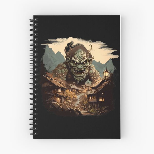 Item preview, Attack of the mountain troll designed and sold by SidTastic .