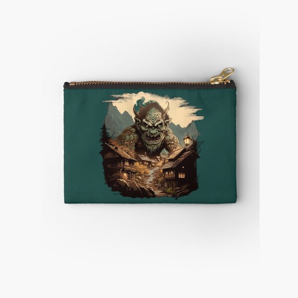 Item preview, Attack of the mountain troll designed and sold by SidTastic .