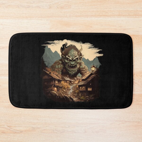 Item preview, Attack of the mountain troll designed and sold by SidTastic .