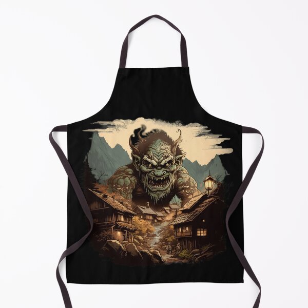 Item preview, Attack of the mountain troll designed and sold by SidTastic .