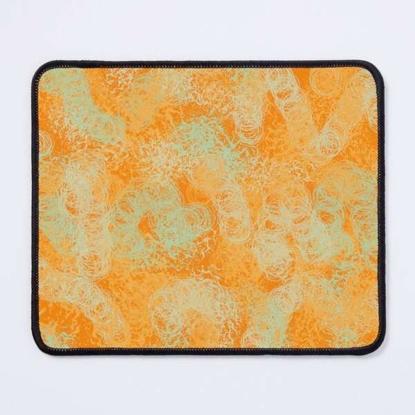 Item preview, Enchanting Swirls in Green and Orange designed and sold by ara-designs.
