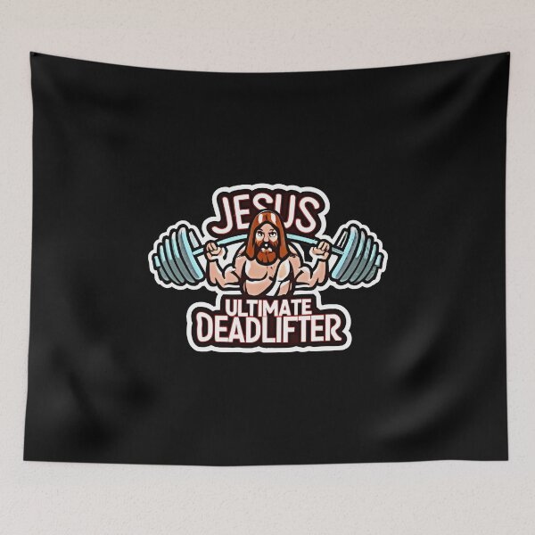 Item preview, Jesus Ultimate Deadlifter designed and sold by Graphics Galore.