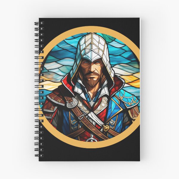 Item preview, Assassin's Creed Edward Kenway Portrait Stained Glass designed and sold by FanArtisan.