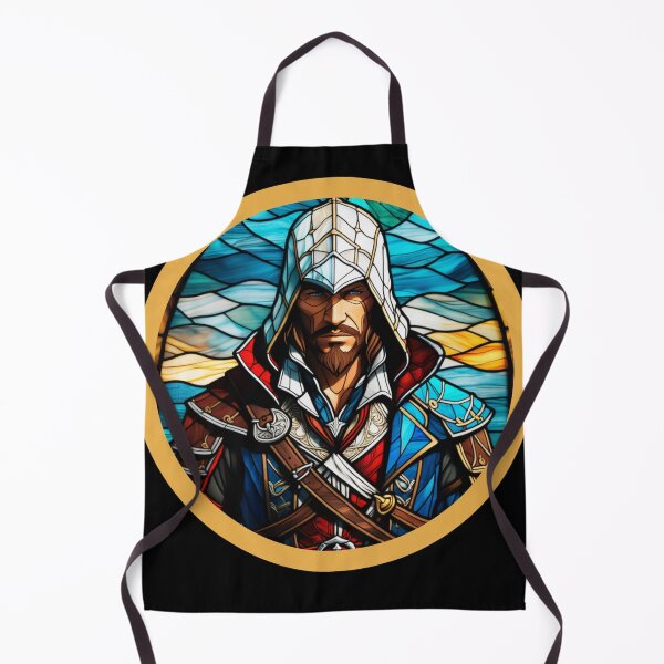 Item preview, Assassin's Creed Edward Kenway Portrait Stained Glass designed and sold by FanArtisan.