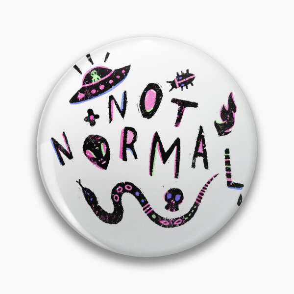 Item preview, Not Normal...? designed and sold by LMHunterArt.
