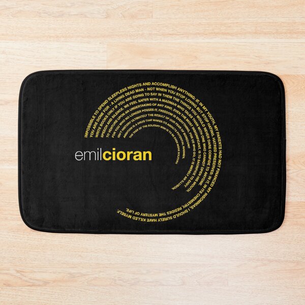 Item preview, Emil Cioran famous quotes poster [gold] designed and sold by CMYKStudio.