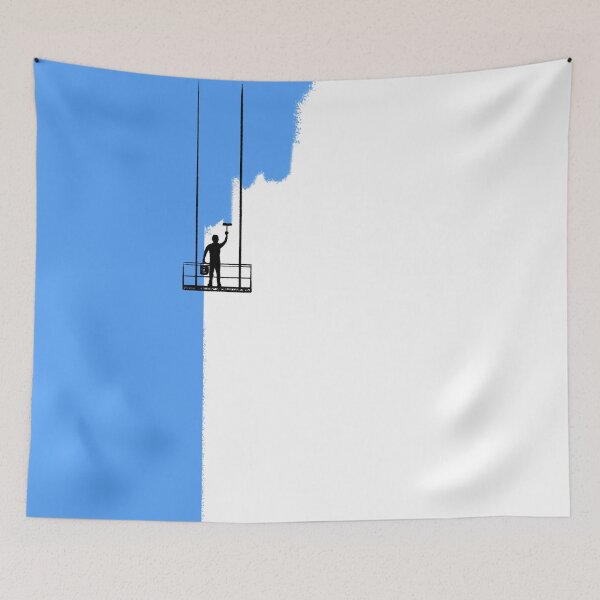 Item preview, funny creative cool cute fun humor whitewasher design designed and sold by ironpalette.