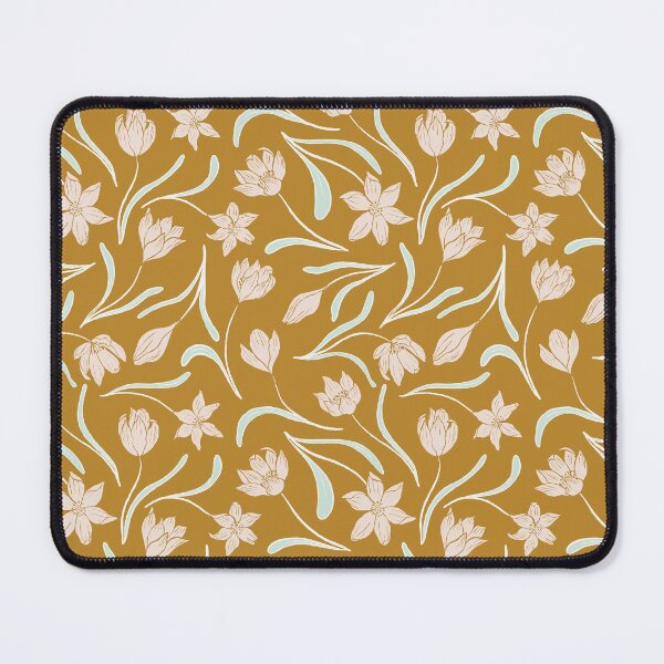 Item preview, Snow (Early) Crocus Ditsy Delight in pastel spring color palette, sweet and feminine designed and sold by Jean-Pham.