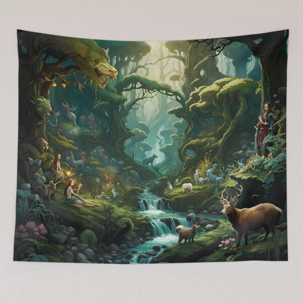 Item preview, The Magical Forest designed and sold by BansheeTales.