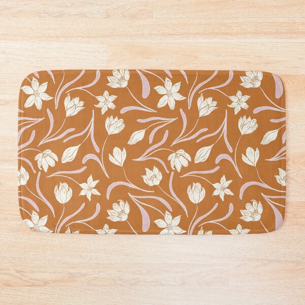 Item preview, Snow (Early) Crocus Ditsy Delight in pastel spring color palette, sweet and feminine designed and sold by Jean-Pham.
