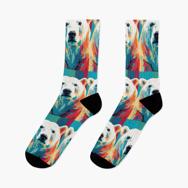 Item preview, Winter Polar Bear Pop Art designed and sold by TheWildFlix.