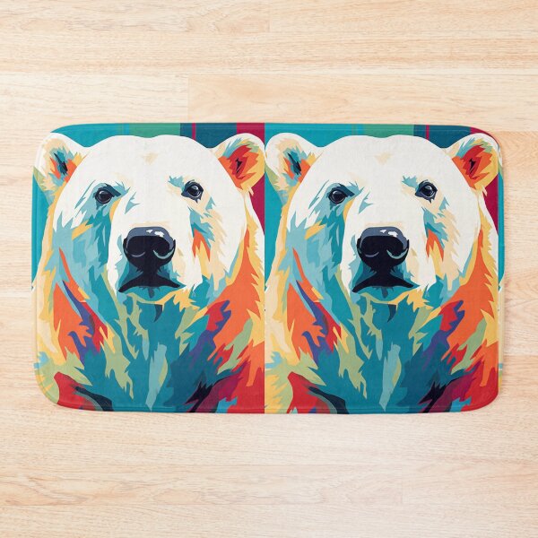 Item preview, Winter Polar Bear Pop Art designed and sold by TheWildFlix.