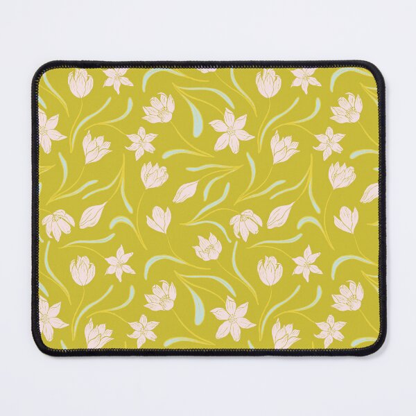 Item preview, Snow (Early) Crocus Ditsy Delight in pastel spring color palette, sweet and feminine designed and sold by Jean-Pham.