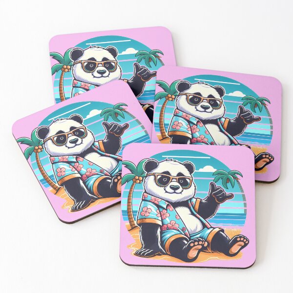 Item preview, Panda Skater Hang Loose designed and sold by Kittyzens.