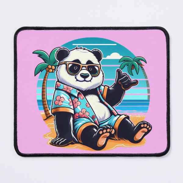 Item preview, Panda Skater Hang Loose designed and sold by Kittyzens.