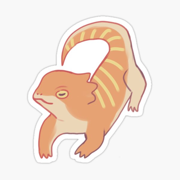 Merida the Bearded Dragon' Sticker