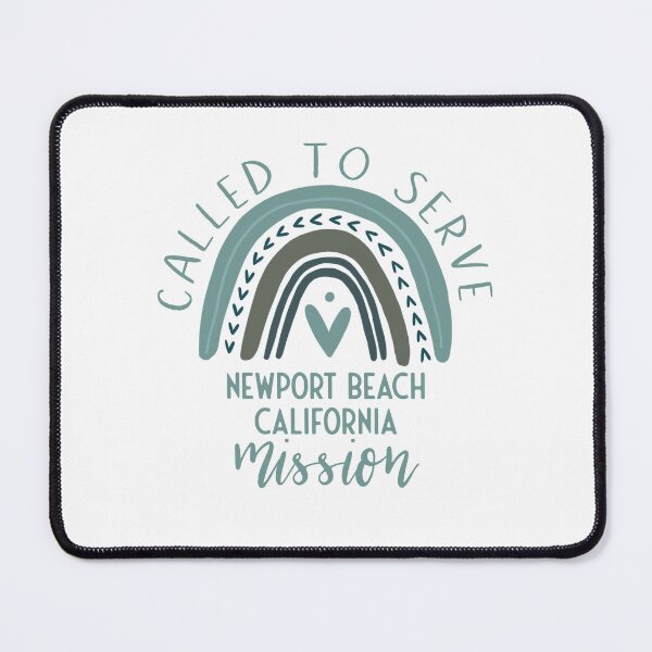 Item preview, Called to Serve - Newport Beach California - Boho Rainbow Missionary Gift designed and sold by brizodesign.