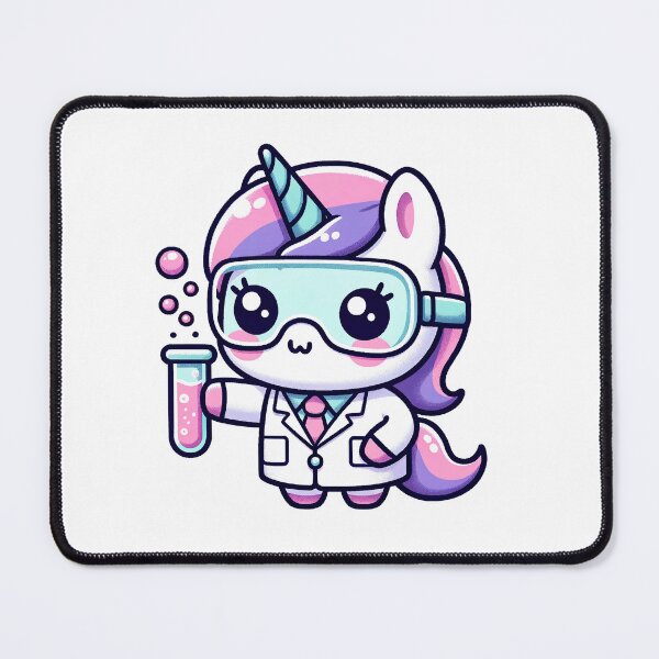Item preview, Scientific Endeavors of the Unicorn Chemist designed and sold by PuffPuffPrint.