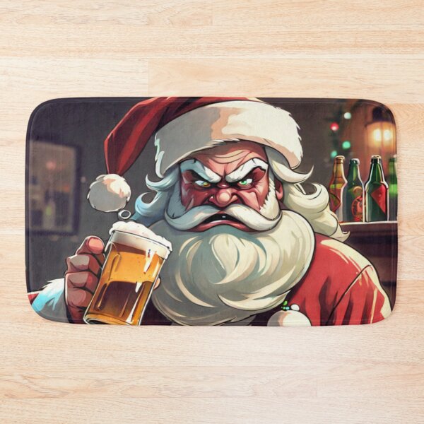 Item preview, Santa Drinking A Beer designed and sold by KoliBabb.