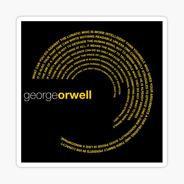 George Orwell Magnetic Personality