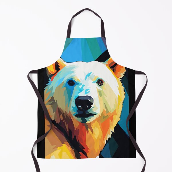 Item preview, Artic Polar Bear Wall Pop Art designed and sold by TheWildFlix.
